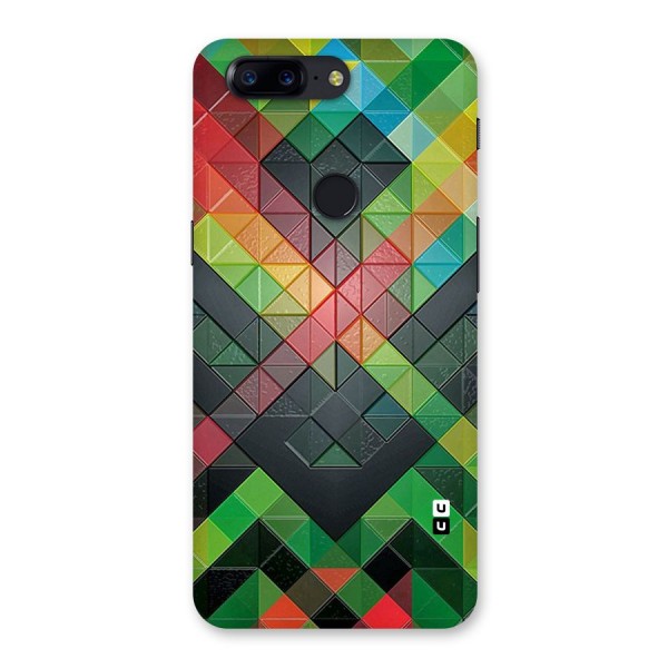 Too Much Colors Pattern Back Case for OnePlus 5T