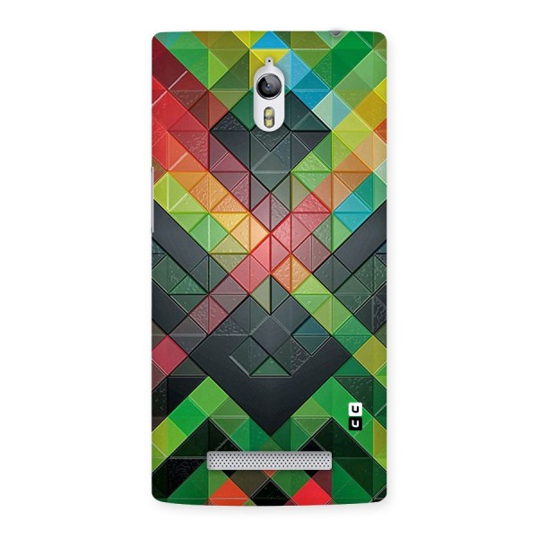 Too Much Colors Pattern Back Case for Oppo Find 7
