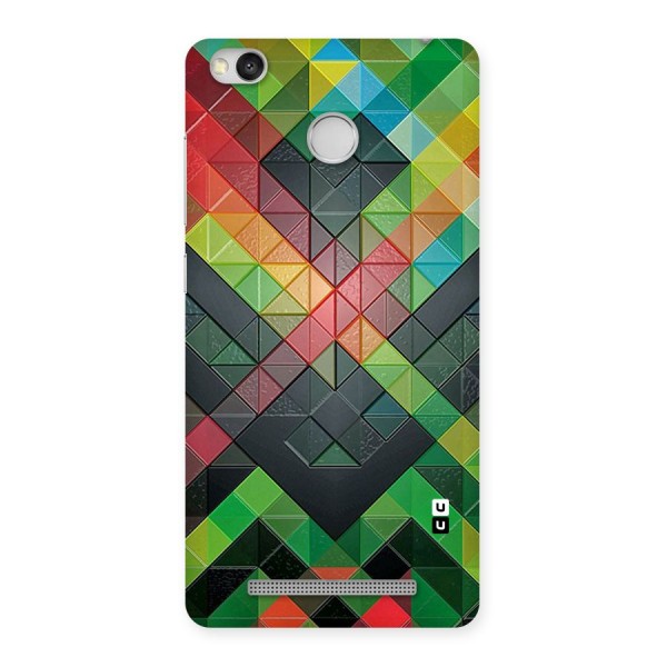 Too Much Colors Pattern Back Case for Redmi 3S Prime