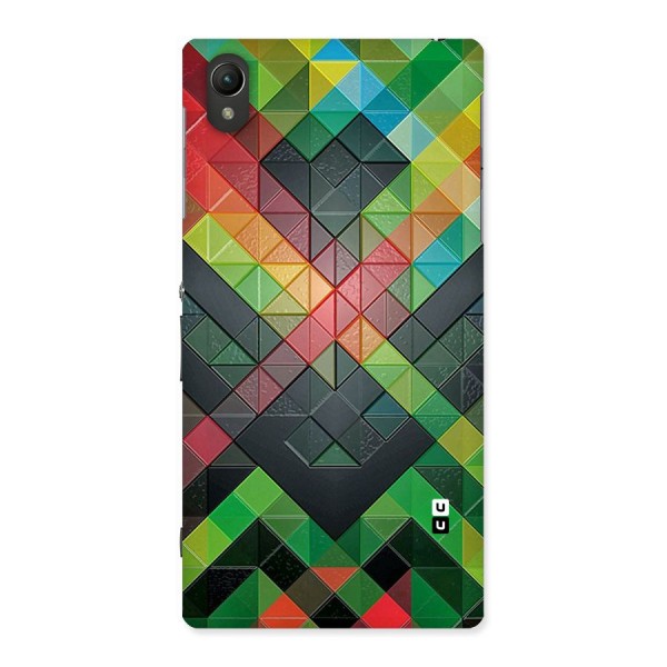 Too Much Colors Pattern Back Case for Sony Xperia Z1