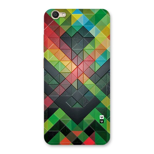 Too Much Colors Pattern Back Case for Vivo V5