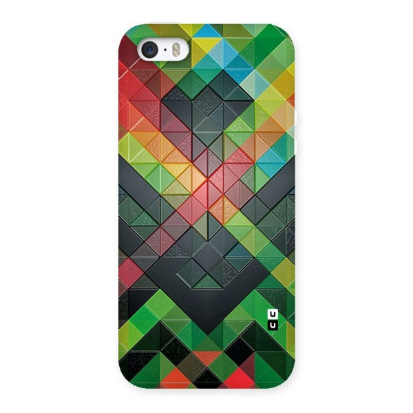 Too Much Colors Pattern Back Case for iPhone SE