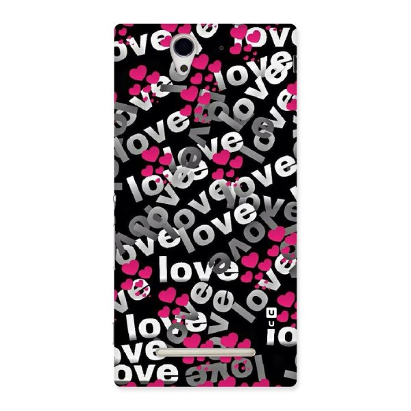 Too Much Love Back Case for Sony Xperia C3