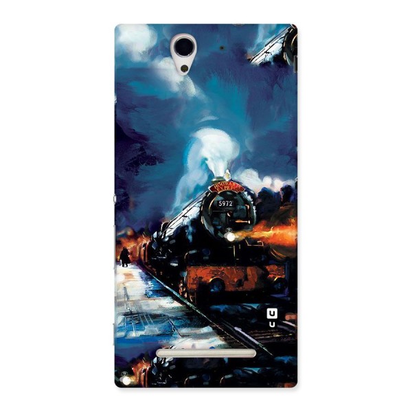 Train Art Back Case for Sony Xperia C3