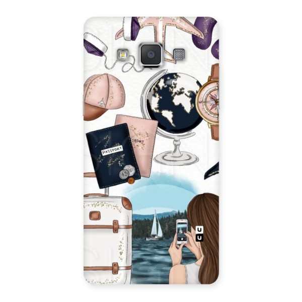 Travel Diaries Back Case for Galaxy Grand 3