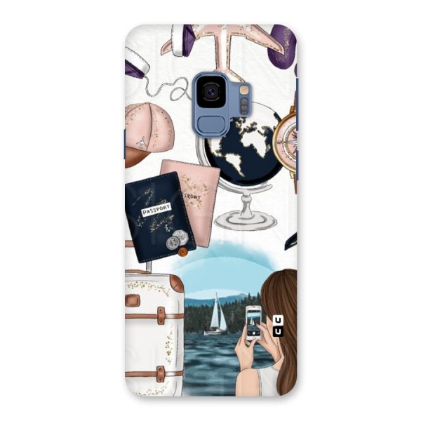 Travel Diaries Back Case for Galaxy S9