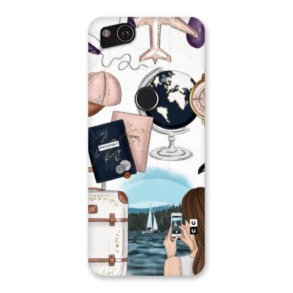 Travel Diaries Back Case for Google Pixel 2