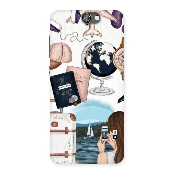 Travel Diaries Back Case for HTC One A9