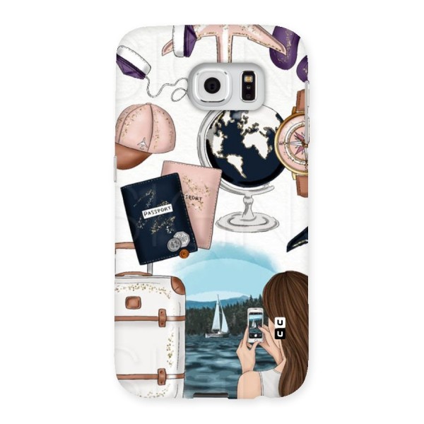 Travel Diaries Back Case for Samsung Galaxy S6