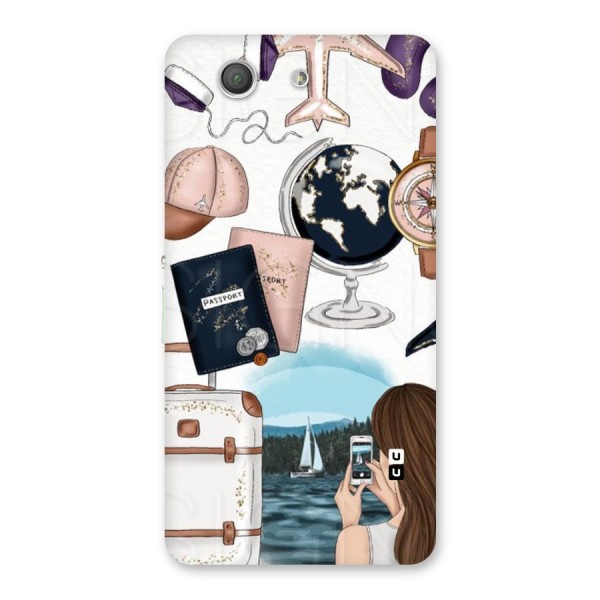 Travel Diaries Back Case for Xperia Z3 Compact