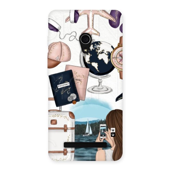 Travel Diaries Back Case for Zenfone 5