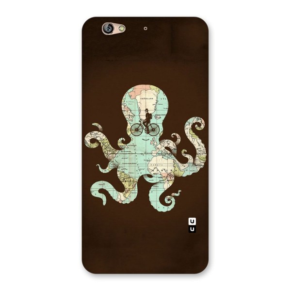 Travel Octopus Back Case for Gionee S6