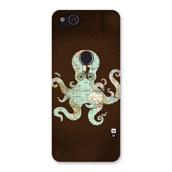 Travel Octopus Back Case for Google Pixel 2