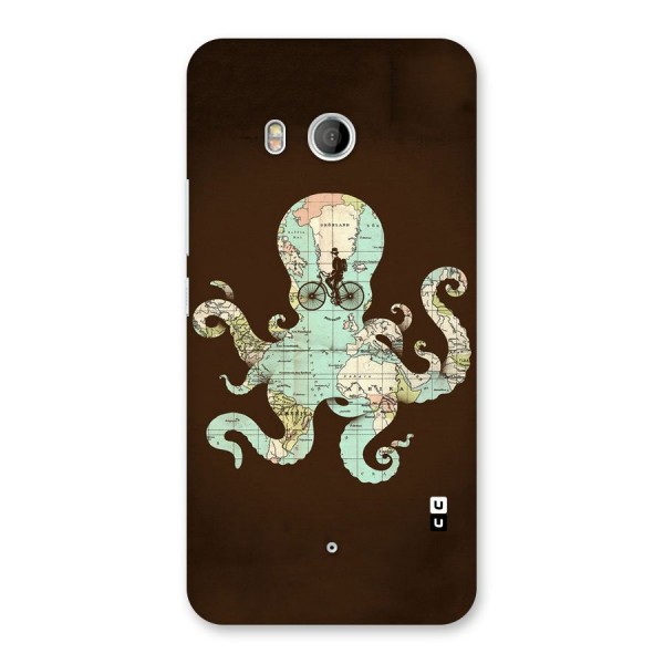 Travel Octopus Back Case for HTC U11