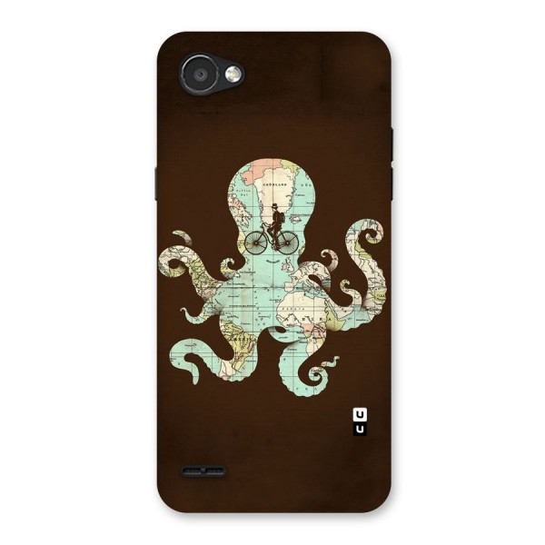 Travel Octopus Back Case for LG Q6