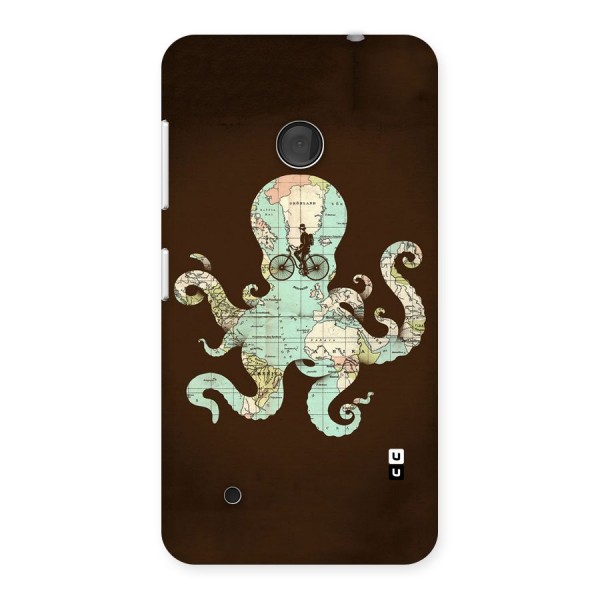 Travel Octopus Back Case for Lumia 530