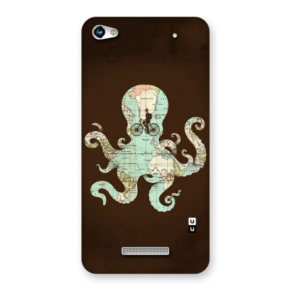 Travel Octopus Back Case for Micromax Hue 2
