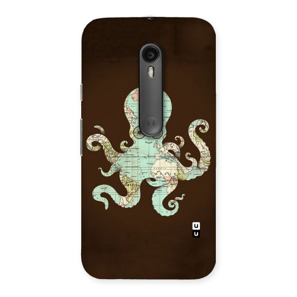 Travel Octopus Back Case for Moto G3