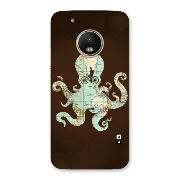 Travel Octopus Back Case for Moto G5 Plus