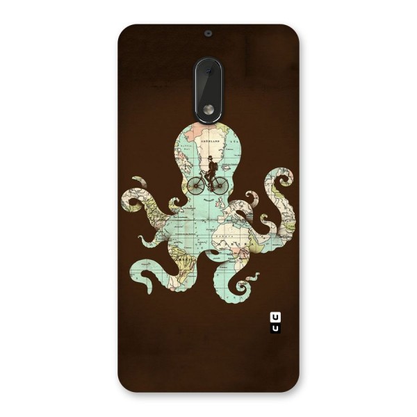 Travel Octopus Back Case for Nokia 6