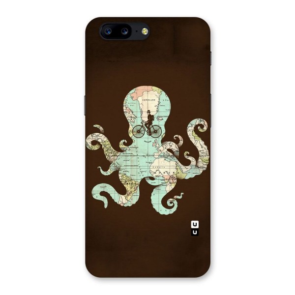 Travel Octopus Back Case for OnePlus 5