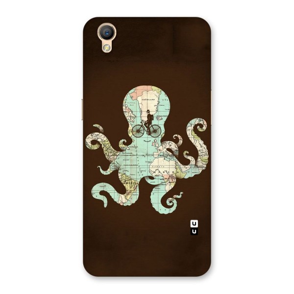 Travel Octopus Back Case for Oppo A37