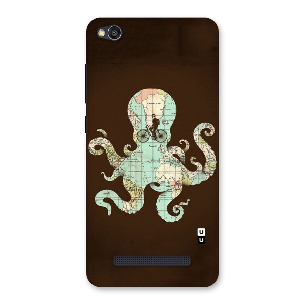 Travel Octopus Back Case for Redmi 4A