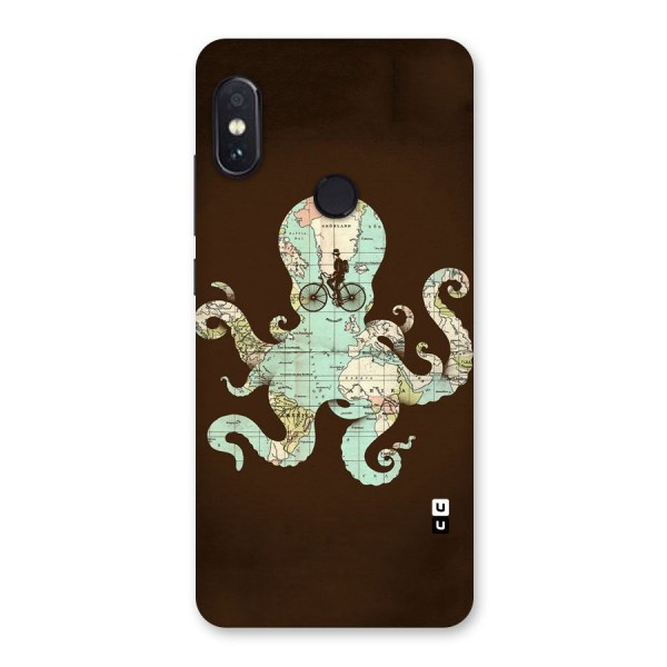 Travel Octopus Back Case for Redmi Note 5 Pro