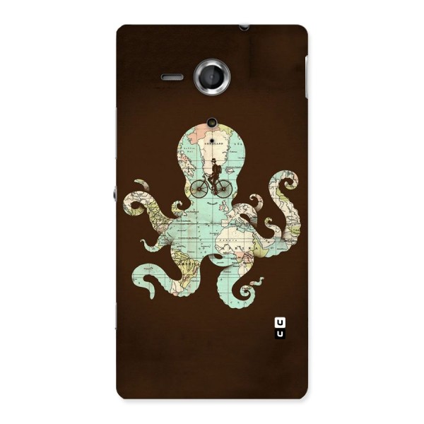 Travel Octopus Back Case for Sony Xperia SP