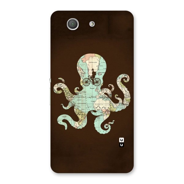 Travel Octopus Back Case for Xperia Z3 Compact