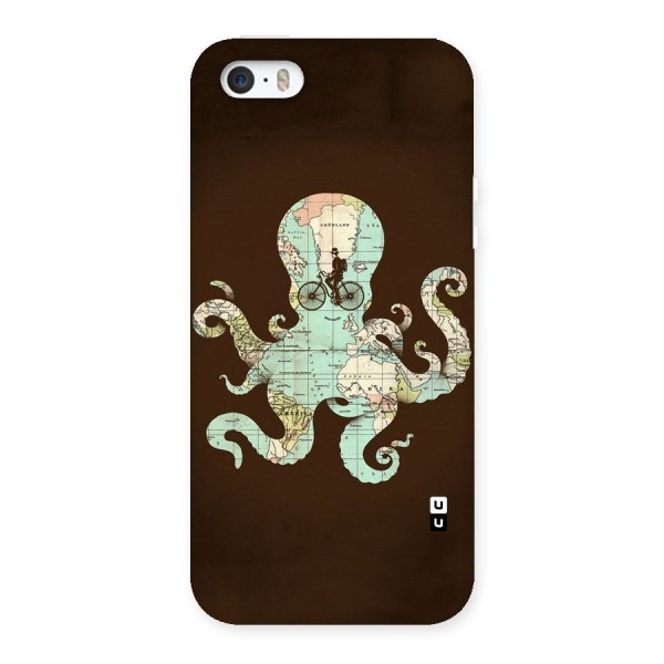 Travel Octopus Back Case for iPhone SE