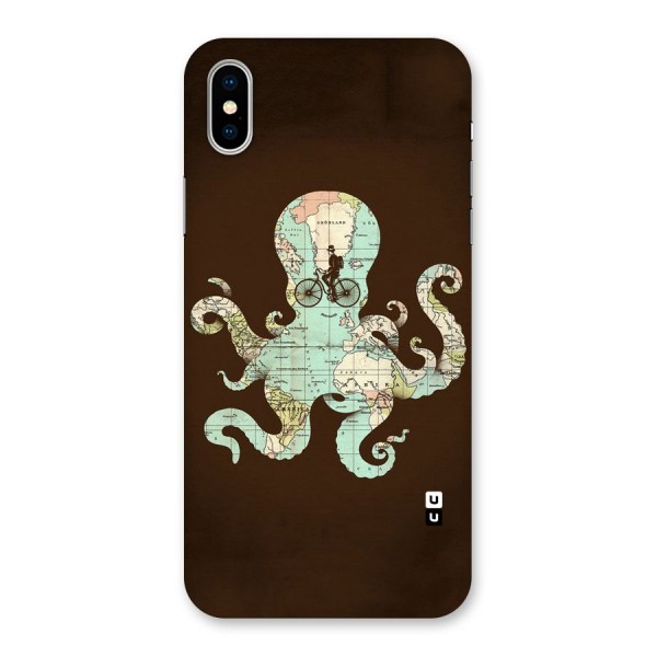 Travel Octopus Back Case for iPhone X