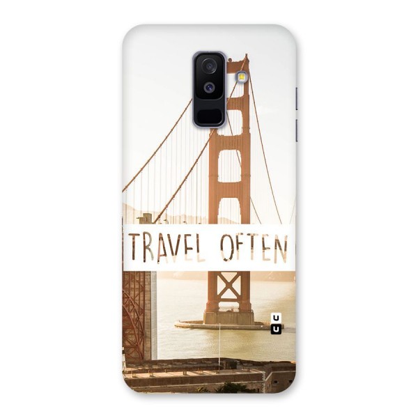 Travel Often Back Case for Galaxy A6 Plus