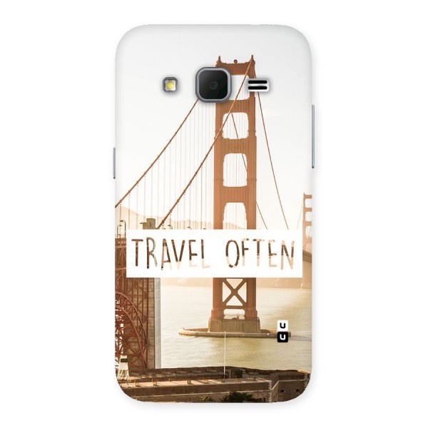 Travel Often Back Case for Galaxy Core Prime