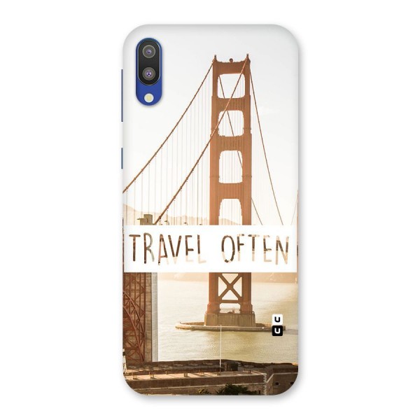 Travel Often Back Case for Galaxy M10