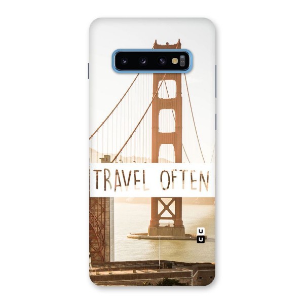 Travel Often Back Case for Galaxy S10 Plus