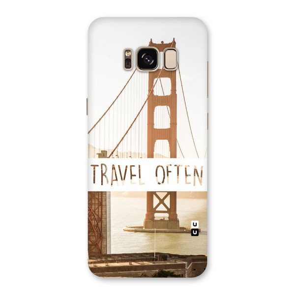 Travel Often Back Case for Galaxy S8