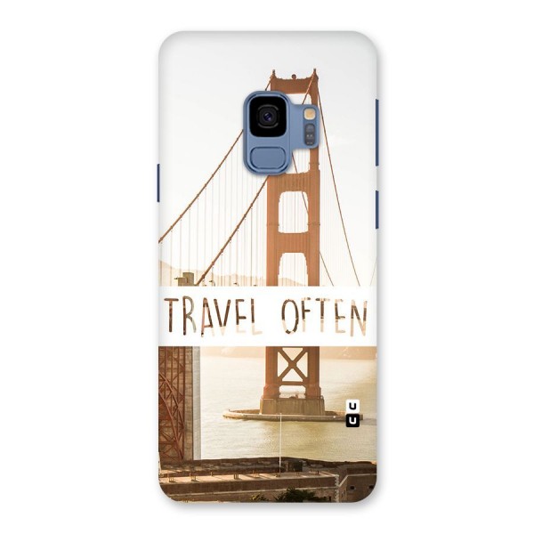 Travel Often Back Case for Galaxy S9