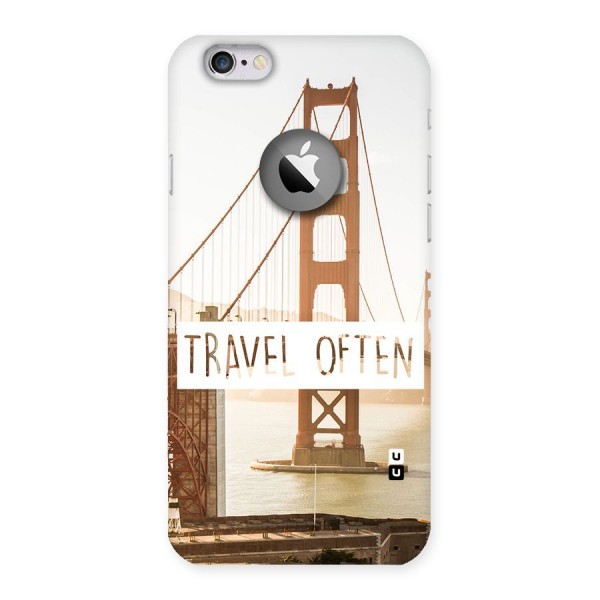 Travel Often Back Case for iPhone 6 Logo Cut