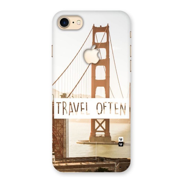 Travel Often Back Case for iPhone 7 Apple Cut