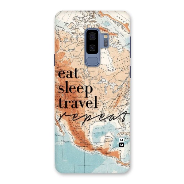 Travel Repeat Back Case for Galaxy S9 Plus