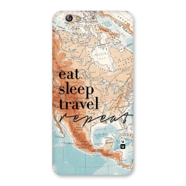 Travel Repeat Back Case for Gionee S6