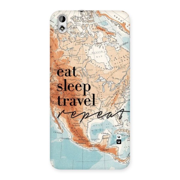Travel Repeat Back Case for HTC Desire 816g