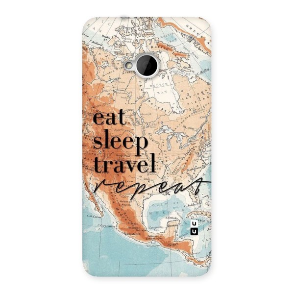 Travel Repeat Back Case for HTC One M7