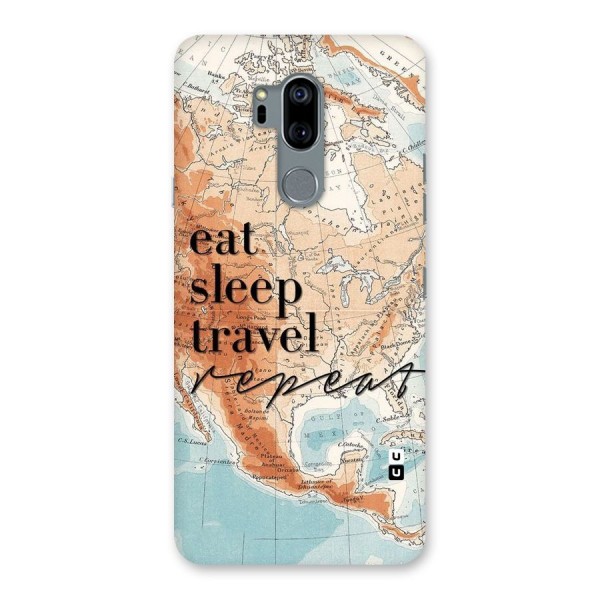 Travel Repeat Back Case for LG G7