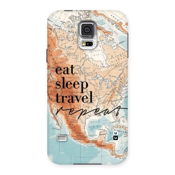 Travel Repeat Back Case for Samsung Galaxy S5