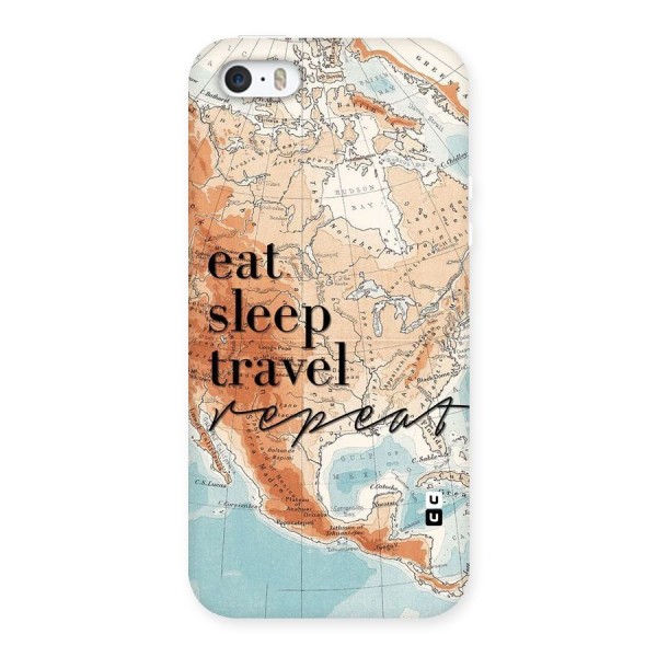 Travel Repeat Back Case for iPhone SE
