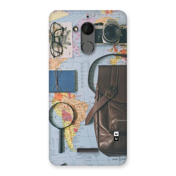 Travel Requisites Back Case for Coolpad Note 5