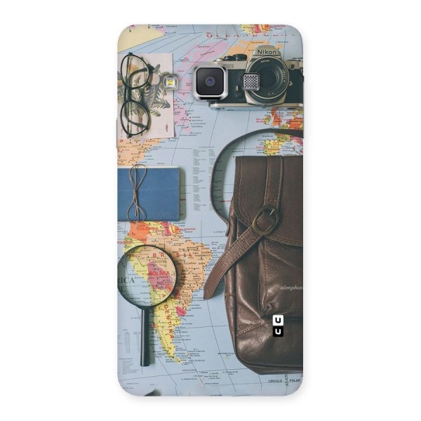 Travel Requisites Back Case for Galaxy A3