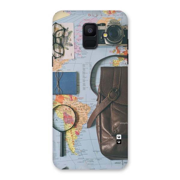 Travel Requisites Back Case for Galaxy A6 (2018)